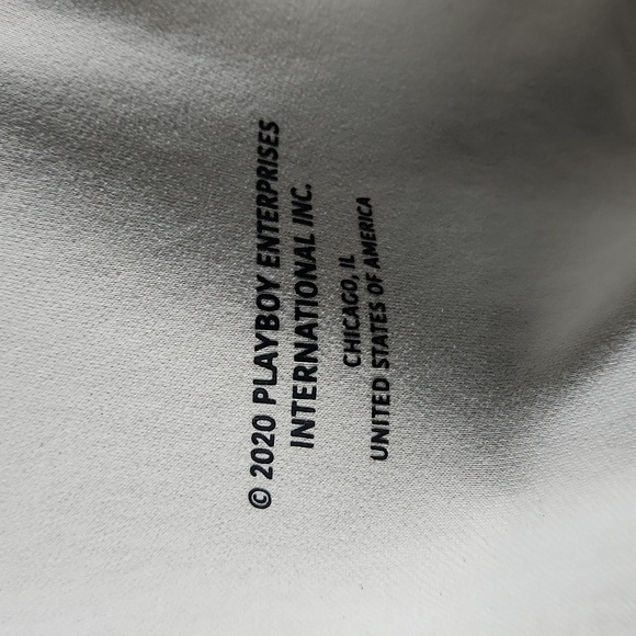 Playboy Pacsun hoodie women's medium M off white 2020 Playboy International - Picture 2 of 10